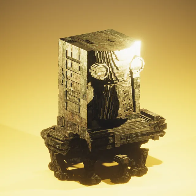 Trashformer No. 010, Ultra Rare 2, Gold