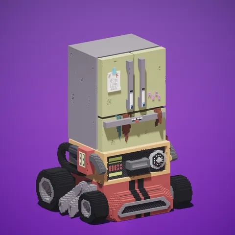 Trashformers #5 – Muncher FridgeFarmer