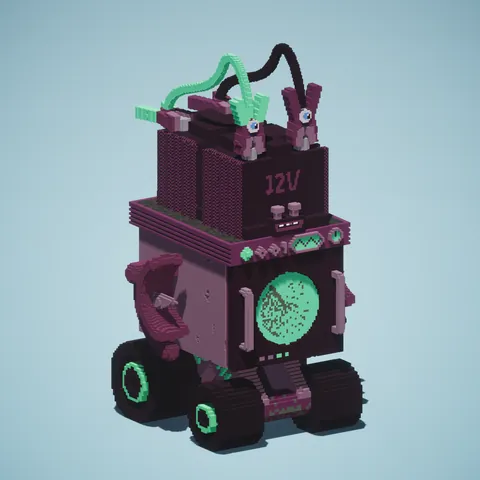 Trashformers #33 – Looty BatteryBandit
