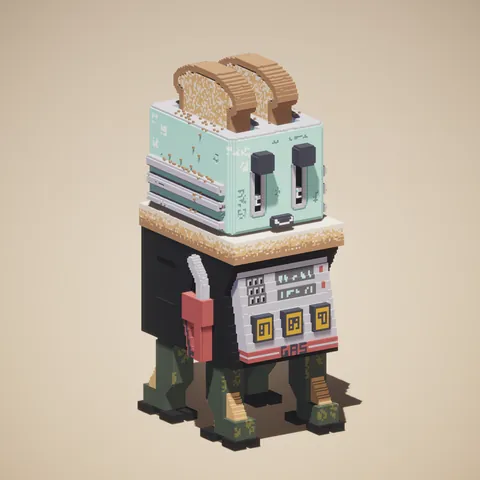 Trashformers #89 – Lukewarm Toaster